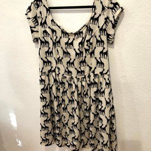eShakti Giraffe Dress Size 18